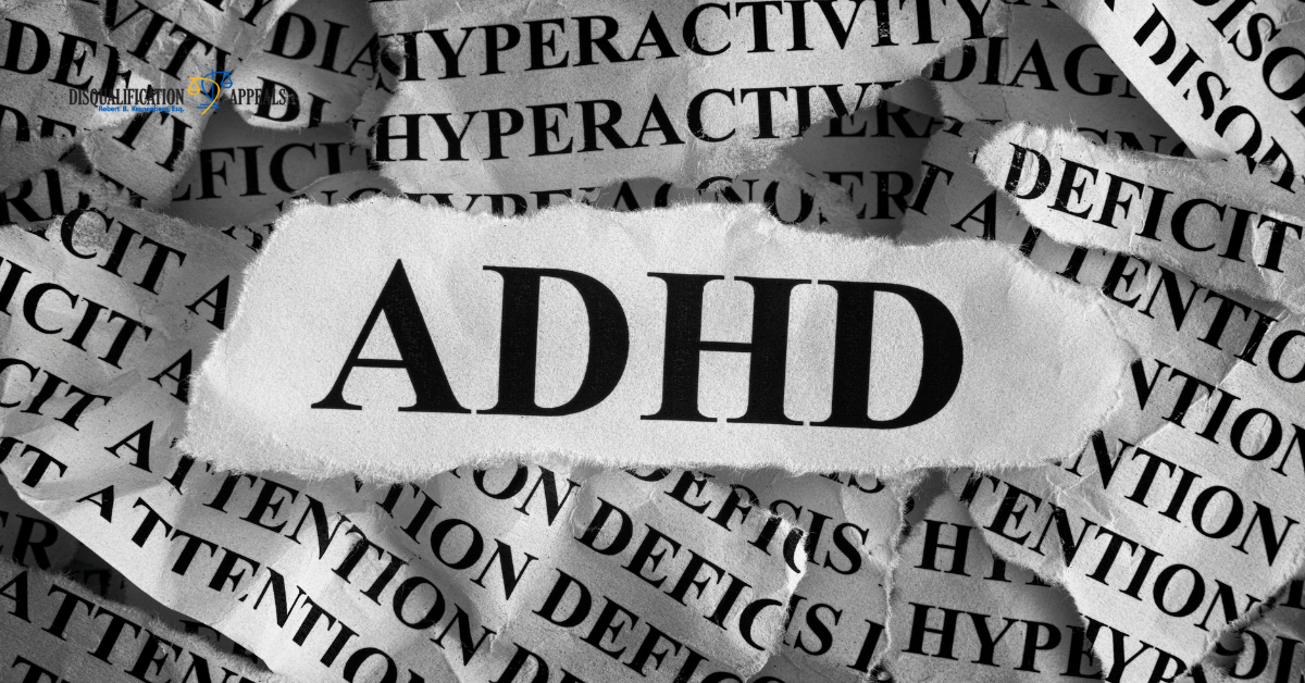 a sign that reads, ADHD